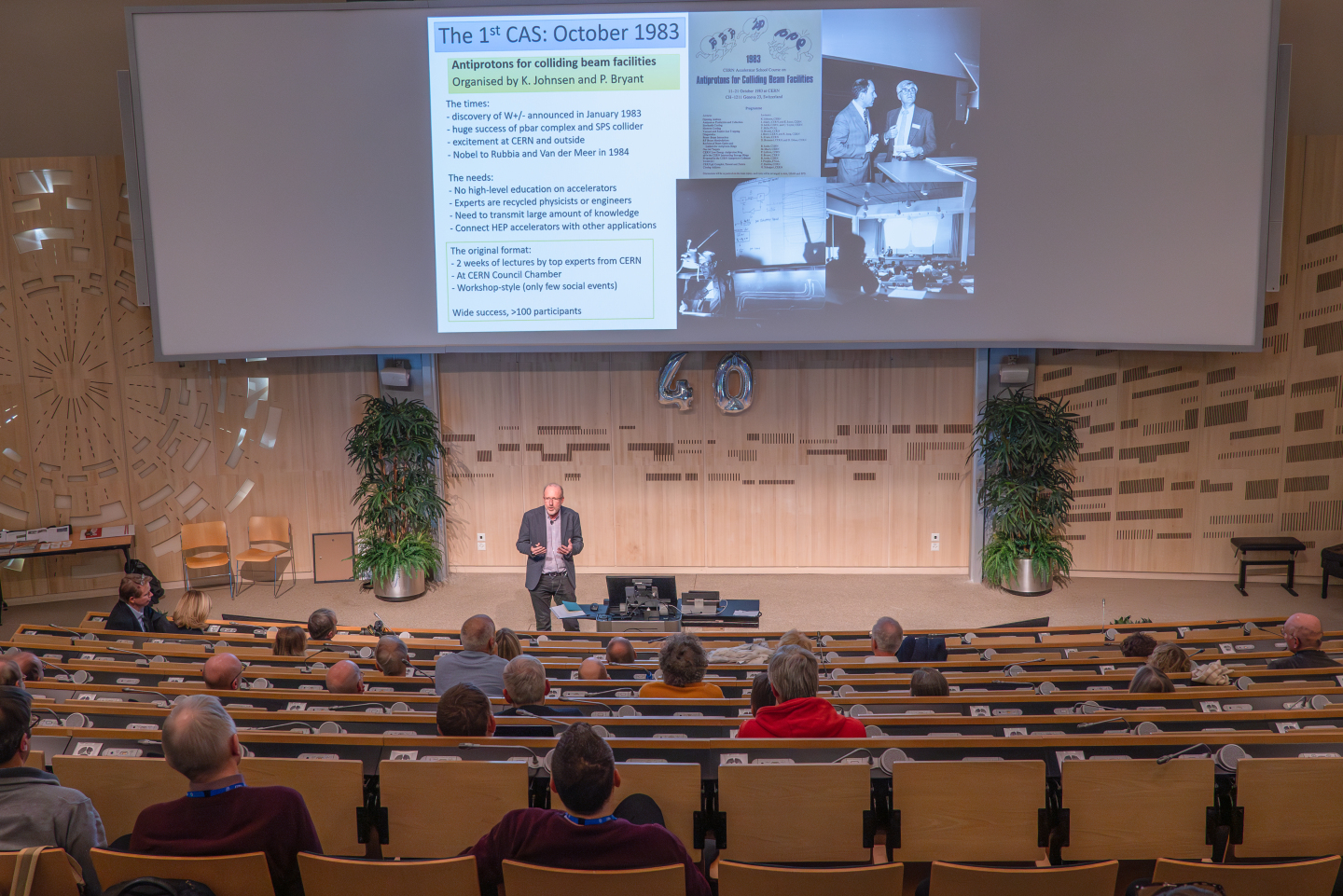 Maurizio Vretenar "History and memories of the CERN Accelerator School"