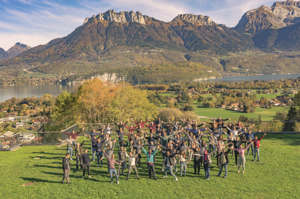Group picture of CAS Sevrier in 2022